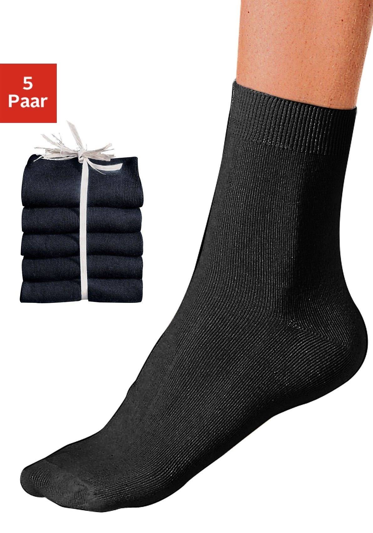 Image of Go in Basicsocken, (5 Paar), unifarben