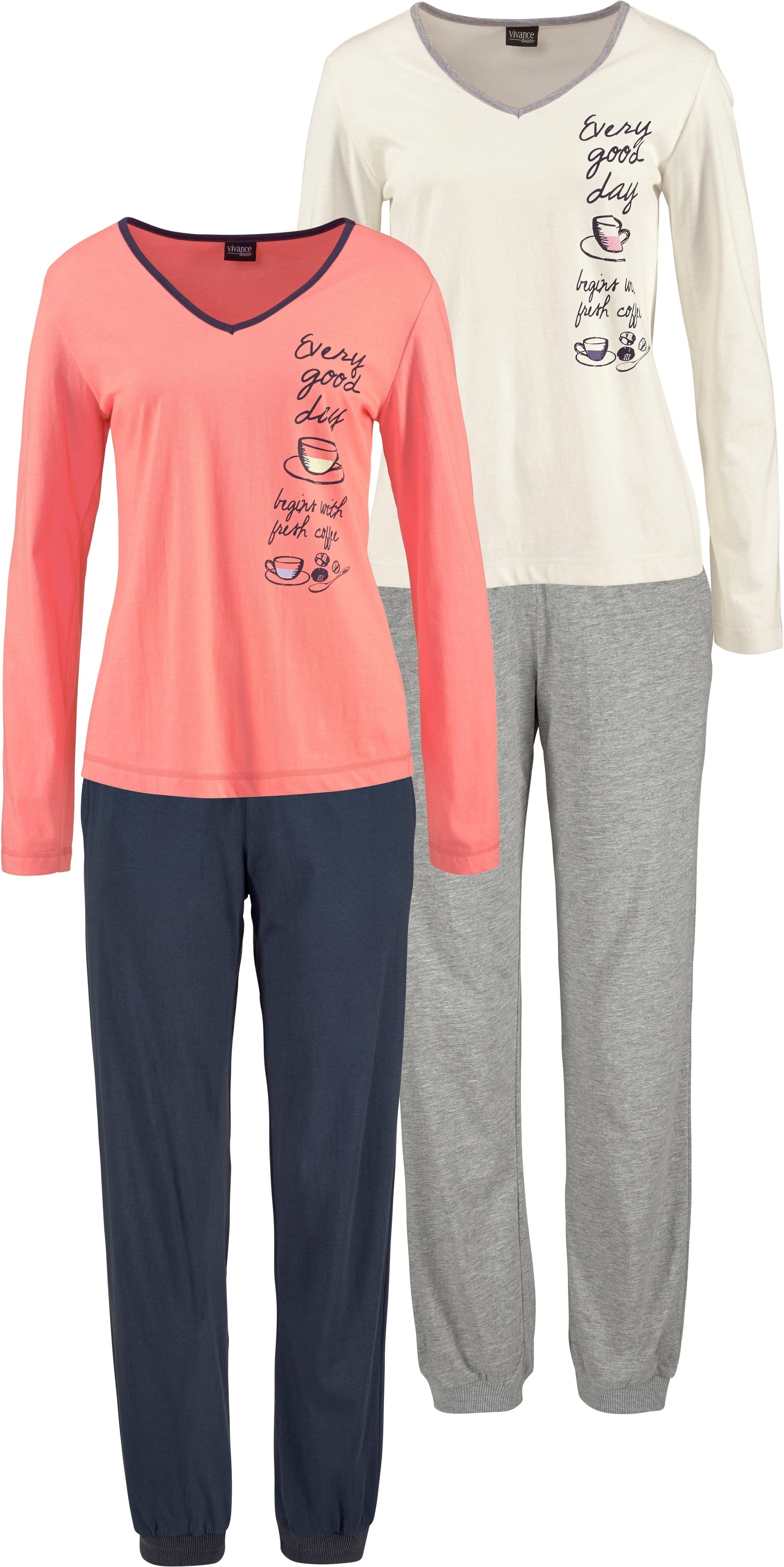 Pyjamas en lot de 2 VIVANCE DREAMS