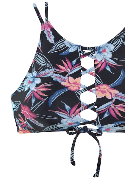 KangaROOS Bustier-Bikini-Top »Agave«, mit Zierschnürung vorne