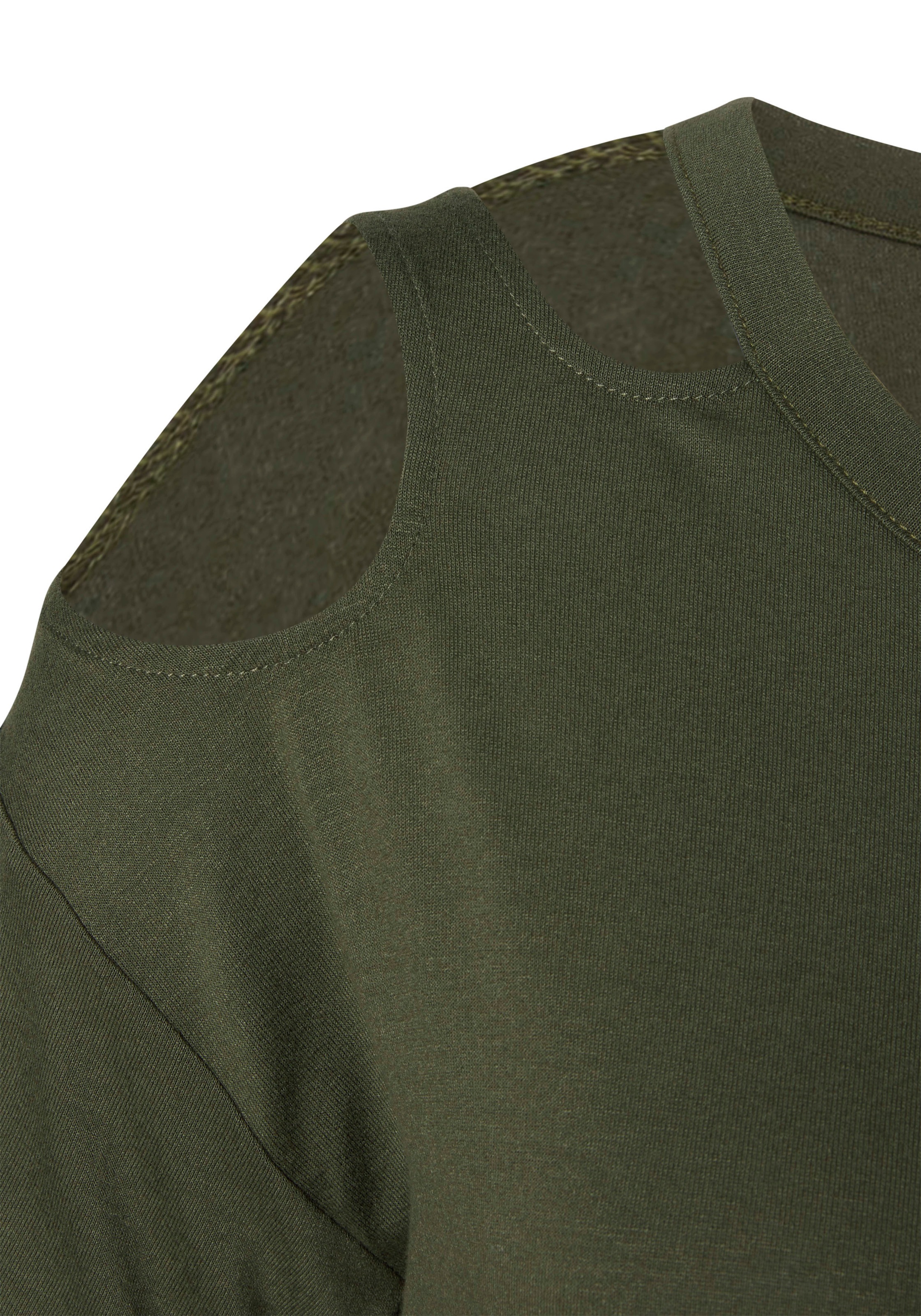 LASCANA Kurzarmshirt, mit Cut-outs an Lingerie kaufen Schultern Bademode, LASCANA » online & den | Unterwäsche