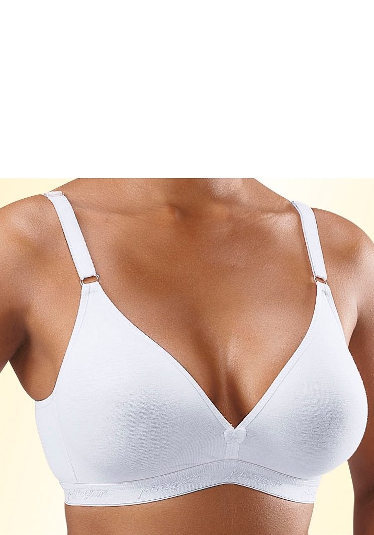 petite fleur Bralette-BH, (Packung, 3 Stück), ohne Bügel im  Triangel-Schnitt aus Baumwolle » LASCANA