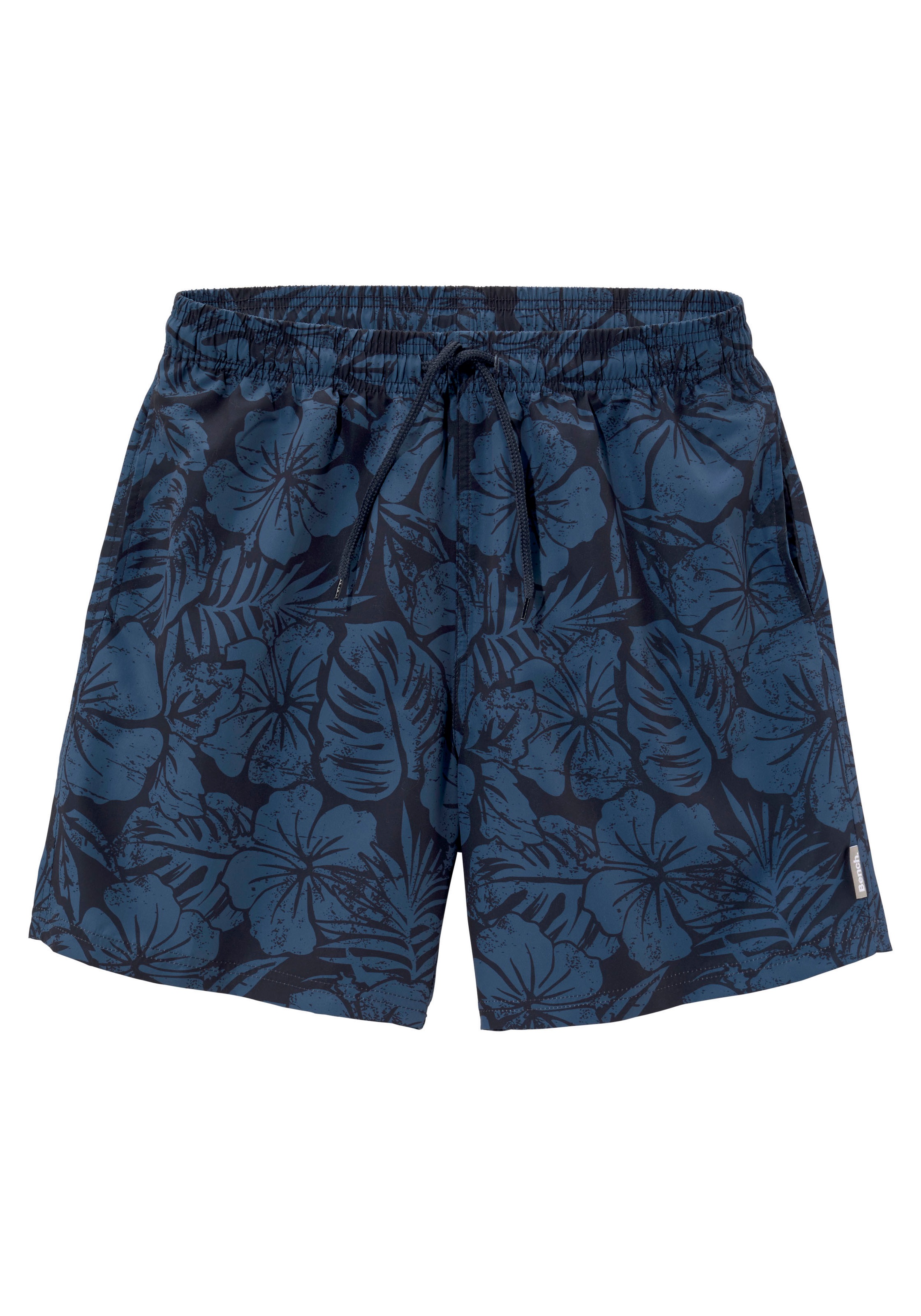 Bench : short de bain à larges rayures