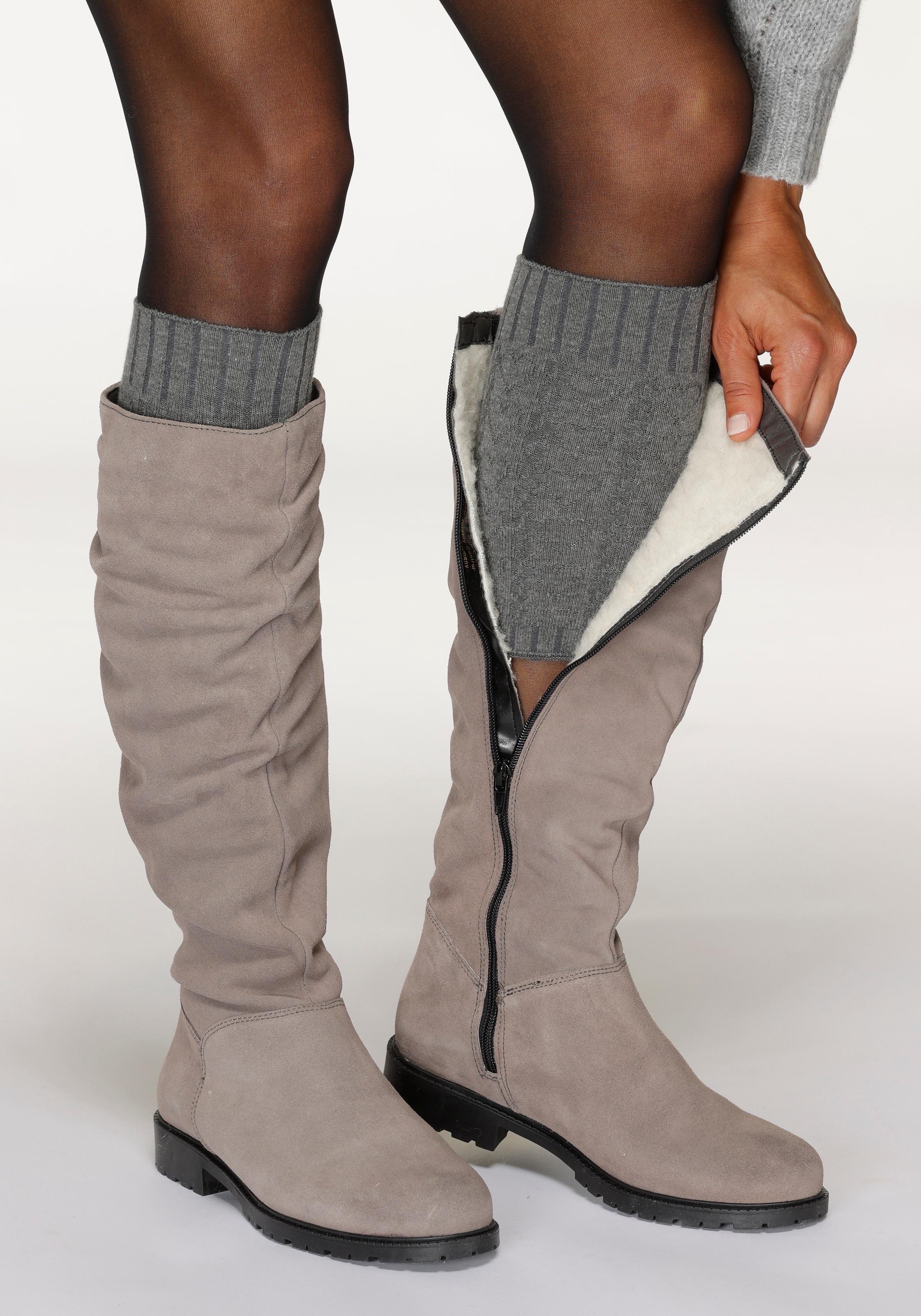 Lavana Stulpensocken, Stiefel Paar), » kaufen für Unterwäsche und Bademode, Lingerie LASCANA & Boots | online 3 (Set