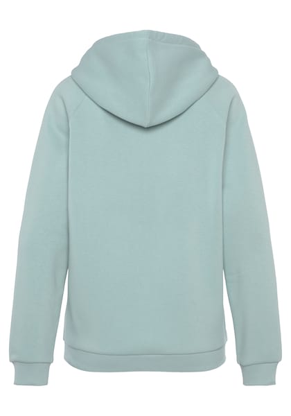 LASCANA Kapuzensweatshirt »-Hoodie-Sweatshirt mit Kapuze«, und Logostickerei, Loungewear, Loungeanzug
