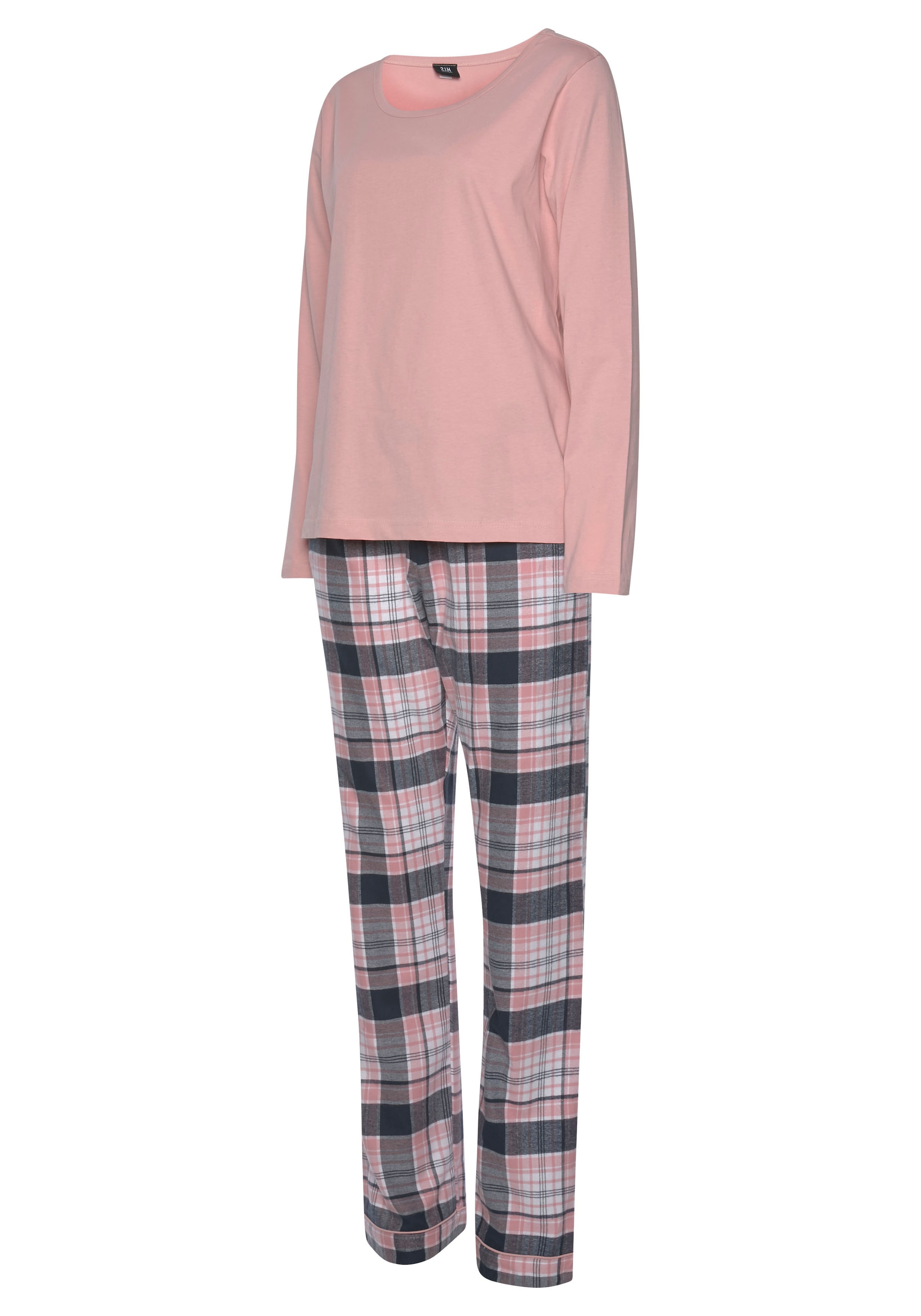 H.I.S Pyjama, (2 tlg., 1 Stück), mit karierter Schlafhose » LASCANA |  Bademode, Unterwäsche & Lingerie online kaufen
