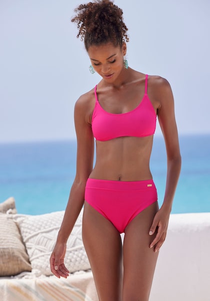 LASCANA Bustier-Bikini-Top »Lolo«, in sportlichem Design