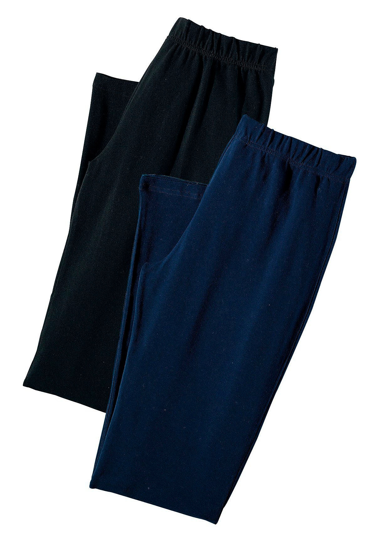 Vivance active Jazzpants, (2er-Pack), mit leicht ausgestelltem Bein, Loungewear