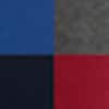 rot + navy + grau-meliert + blau