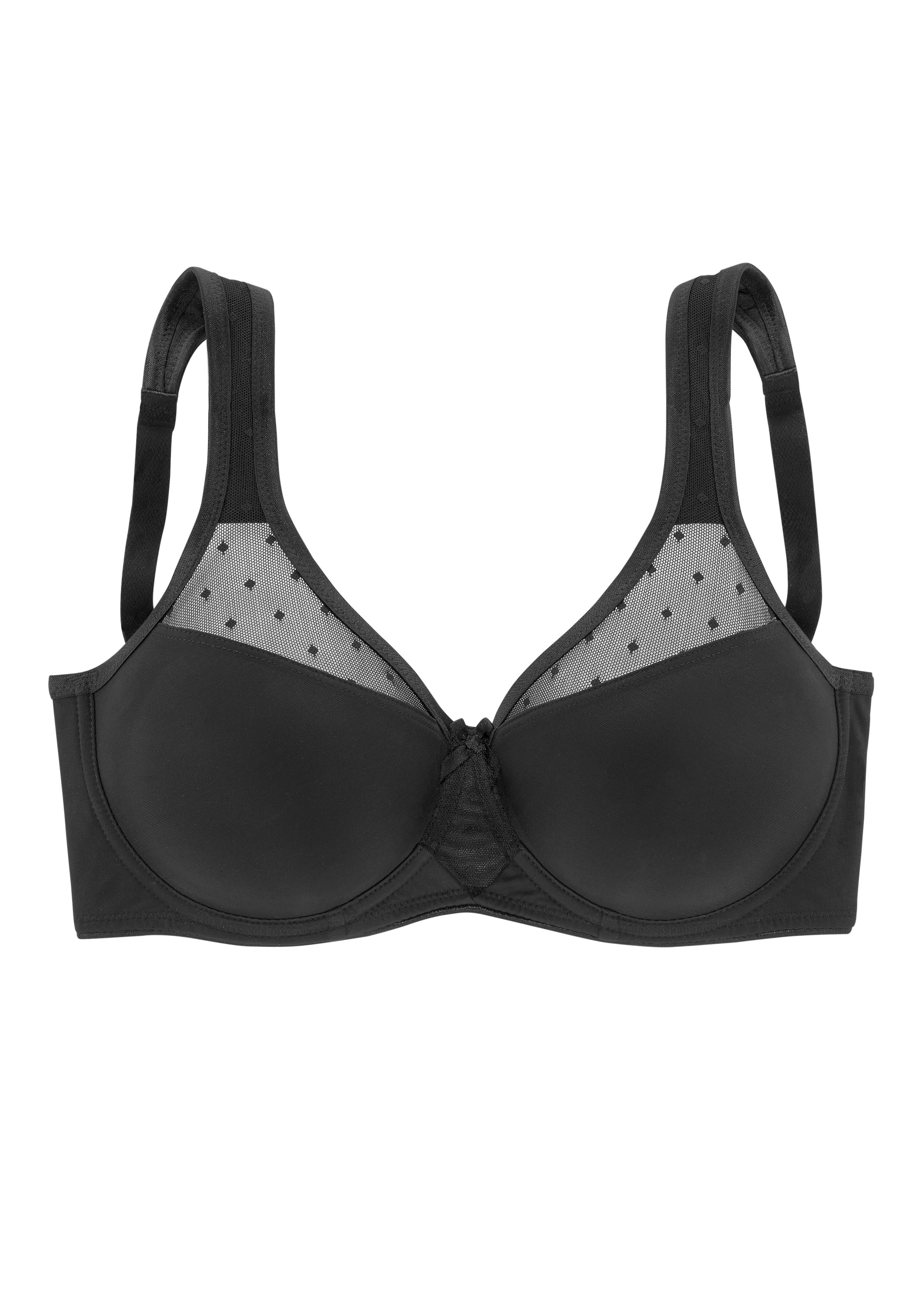 Soutien-gorge minimiseur à armatures Nuance doublé de dentelle jacquard