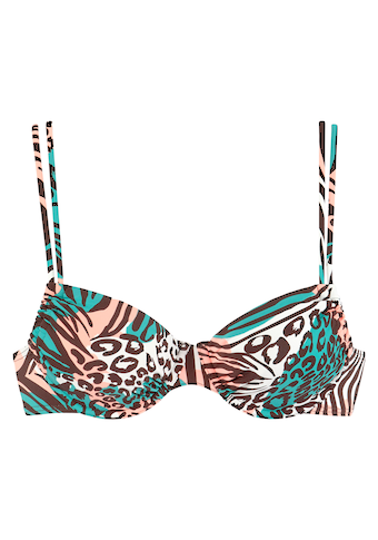 Venice Beach Bügel-Bikini-Top »Maia«, mit Animalprint