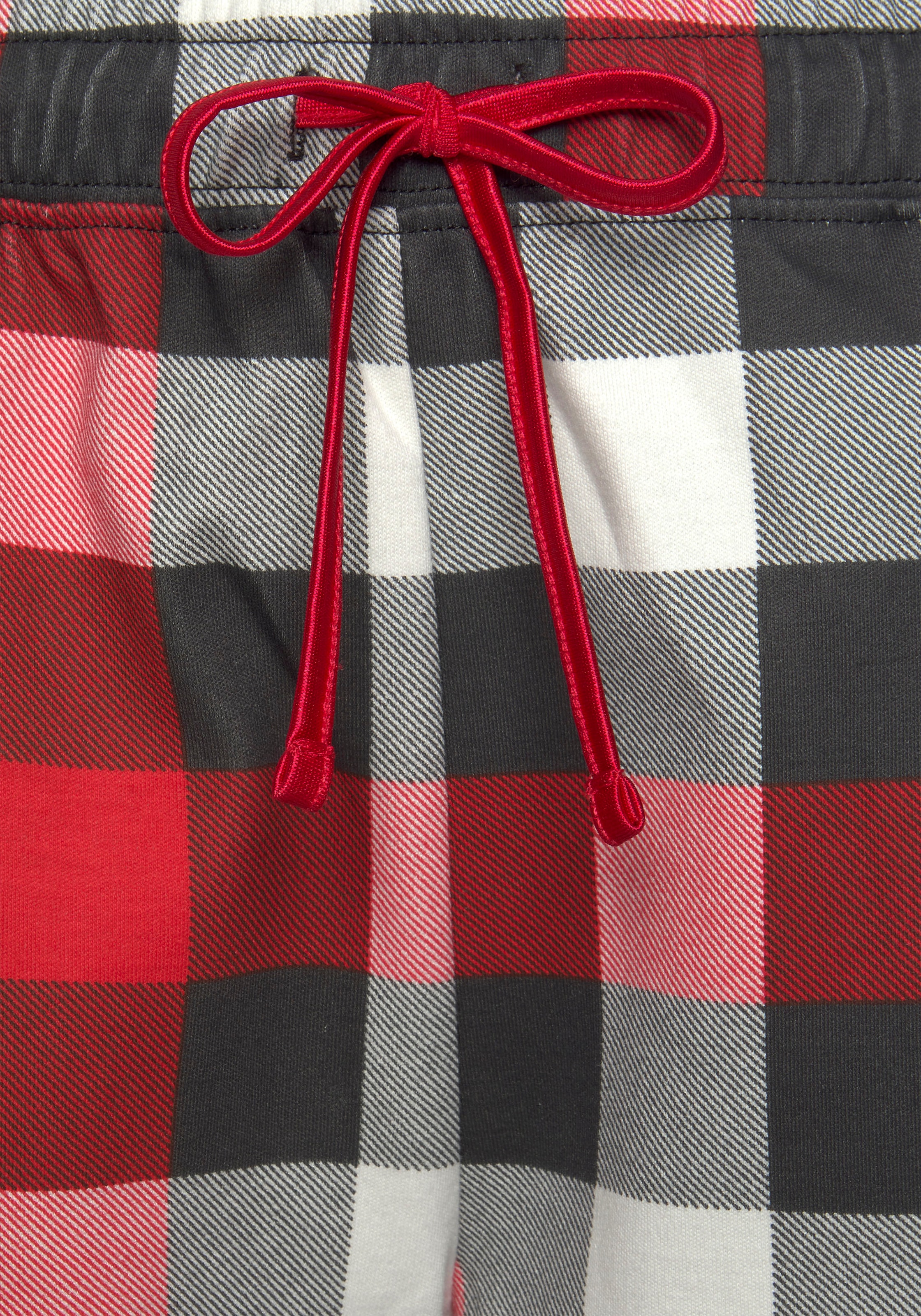 LASCANA Schlafanzug, (3 tlg., incl. Schlafmaske), mit Karodruck » LASCANA |  Bademode, Unterwäsche & Lingerie online kaufen
