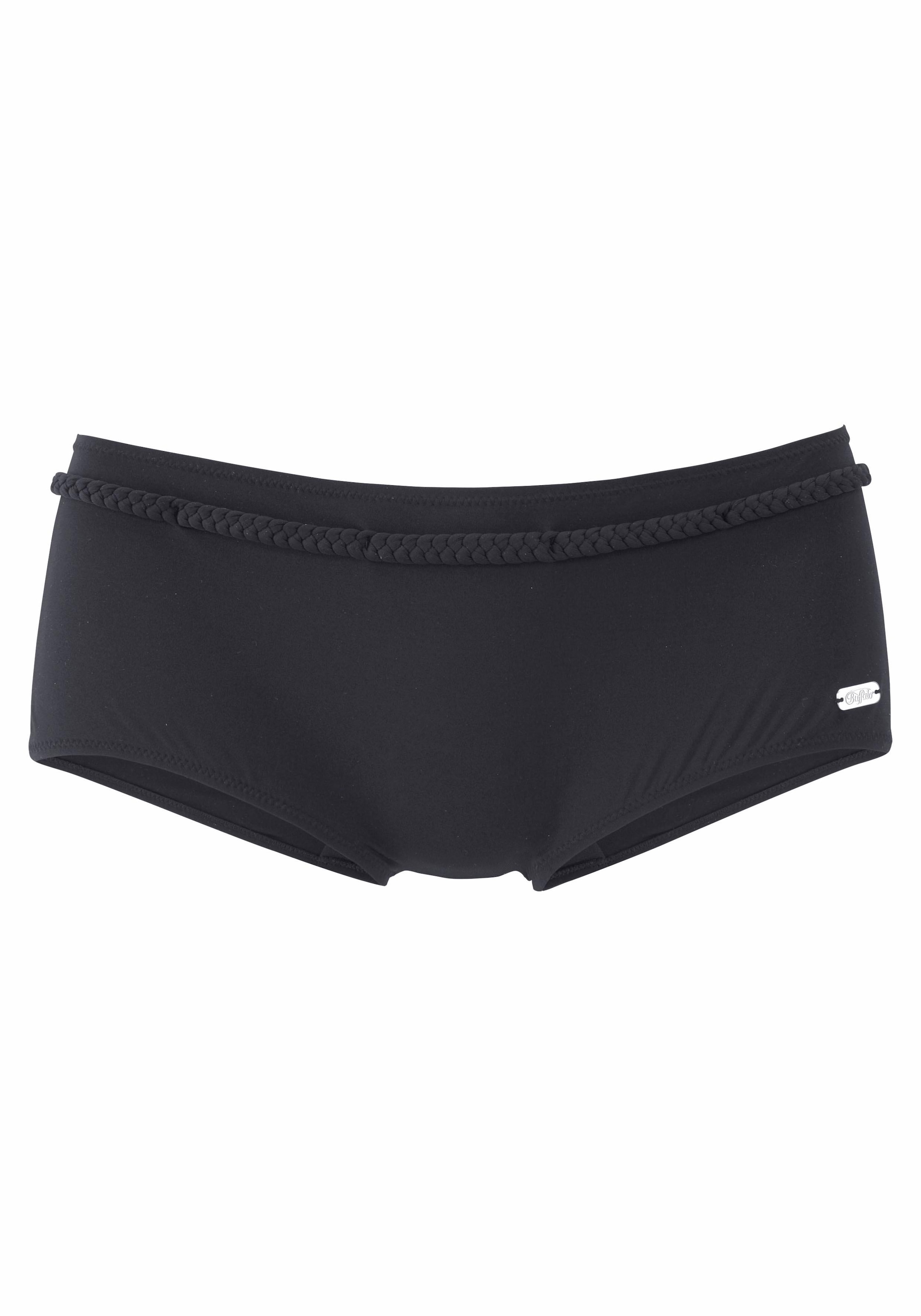 Buffalo Bikini-Hotpants »Happy«, mit geflochtenem Ziergürtel