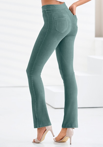 LASCANA Jazzpants, aus weichem Material in Cord-Optik, Loungewear