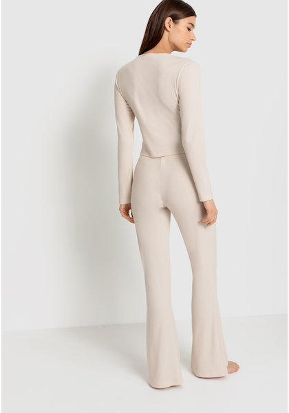 LSCN by LASCANA Pyjama, (2 tlg.), aus schönem Ripp-Material » LASCANA |  Bademode, Unterwäsche & Lingerie online kaufen