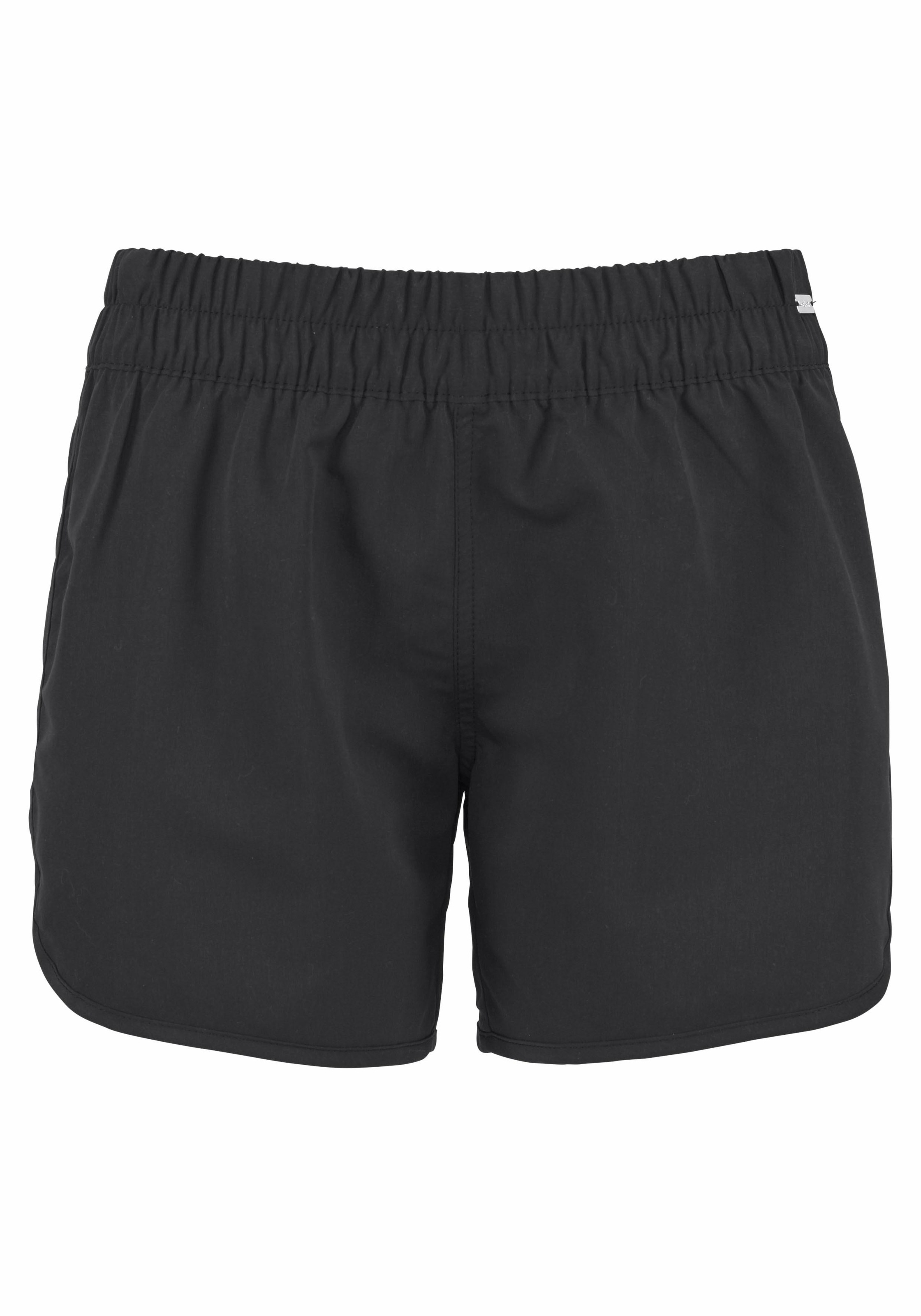 LASCANA Badeshorts, elastisches Bündchen, mit Gesässtasche, softe Microfaser-Qualität