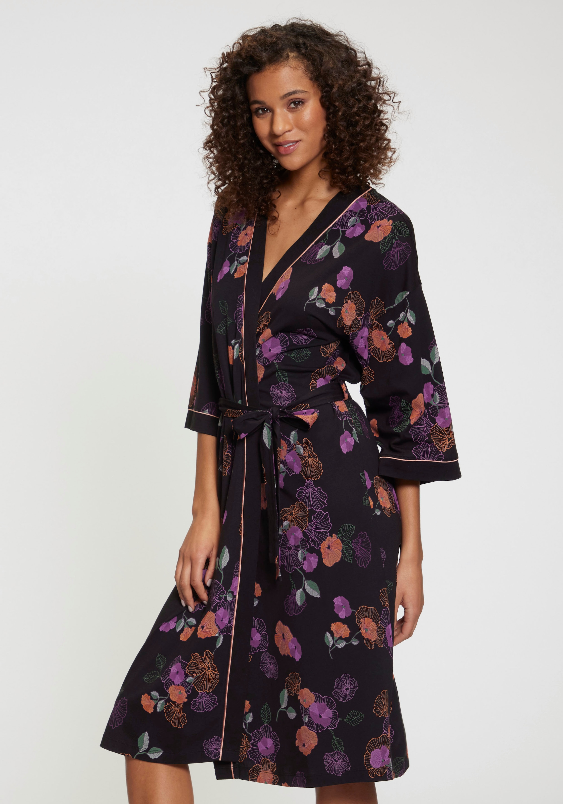 Vivance Dreams Kimono, mit Blumen-Druck