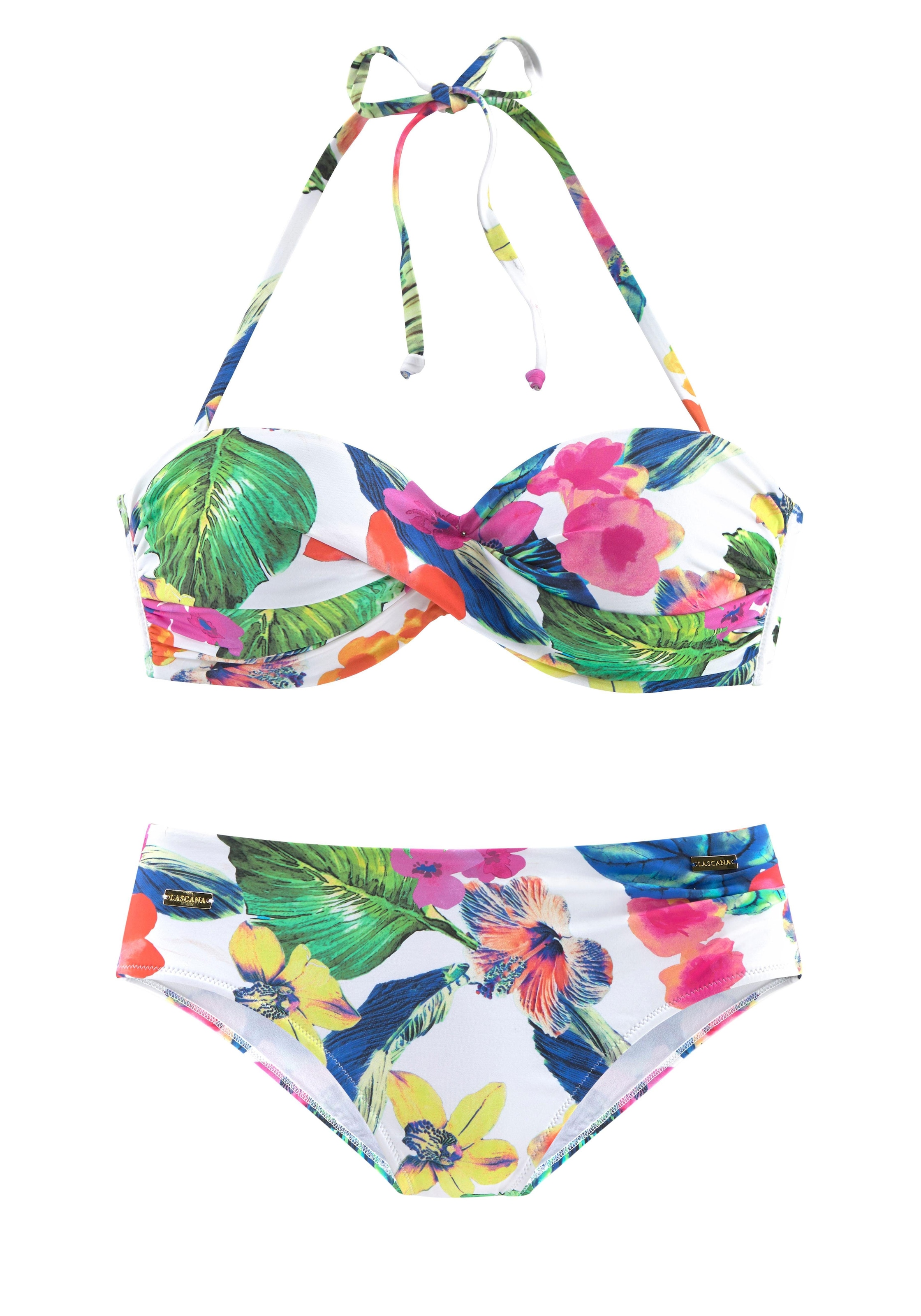 LASCANA : bikini bandeau à armatures