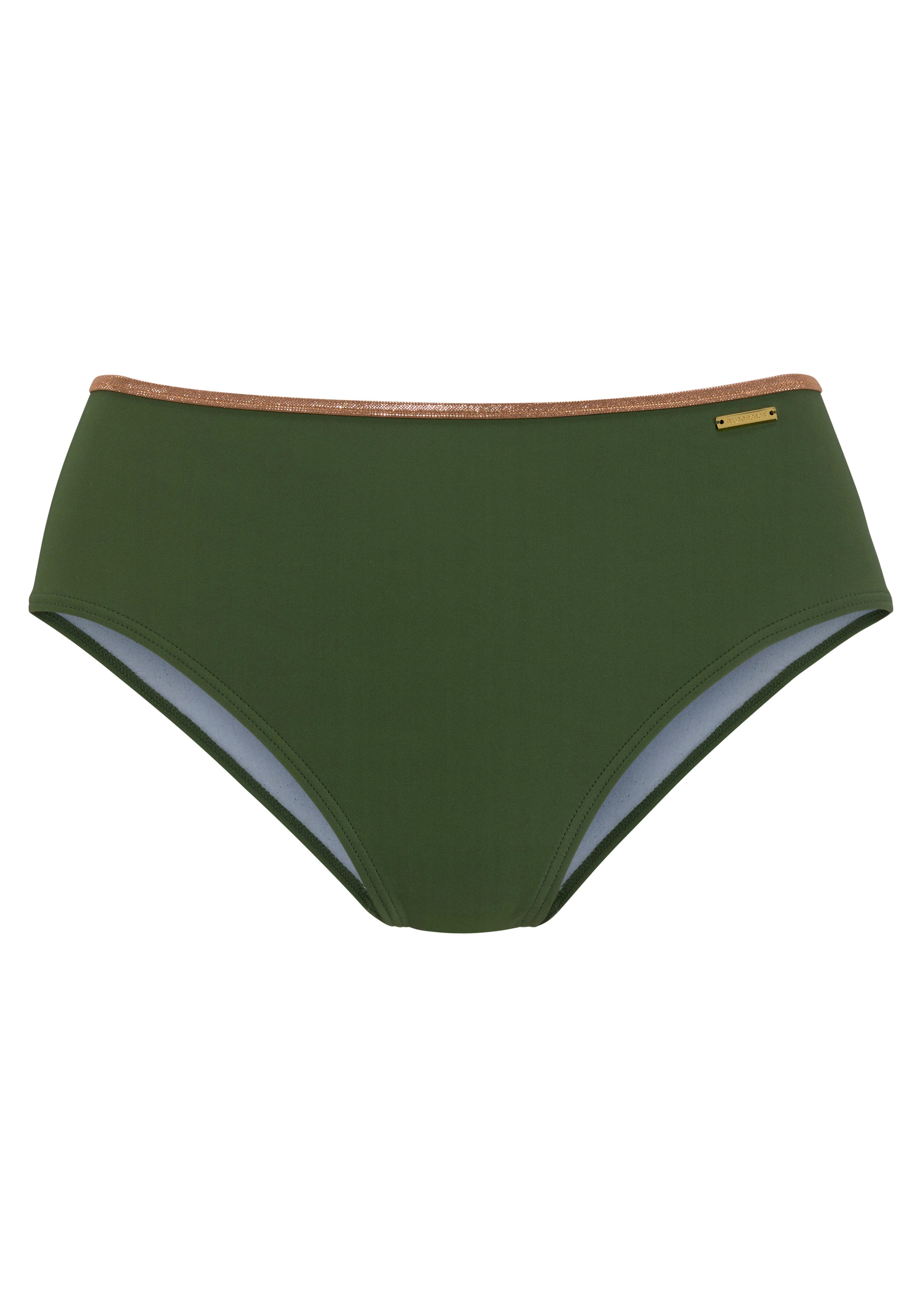 Bruno Banani Bikini-Hose »Milano«, mit kupferfarberner Paspel