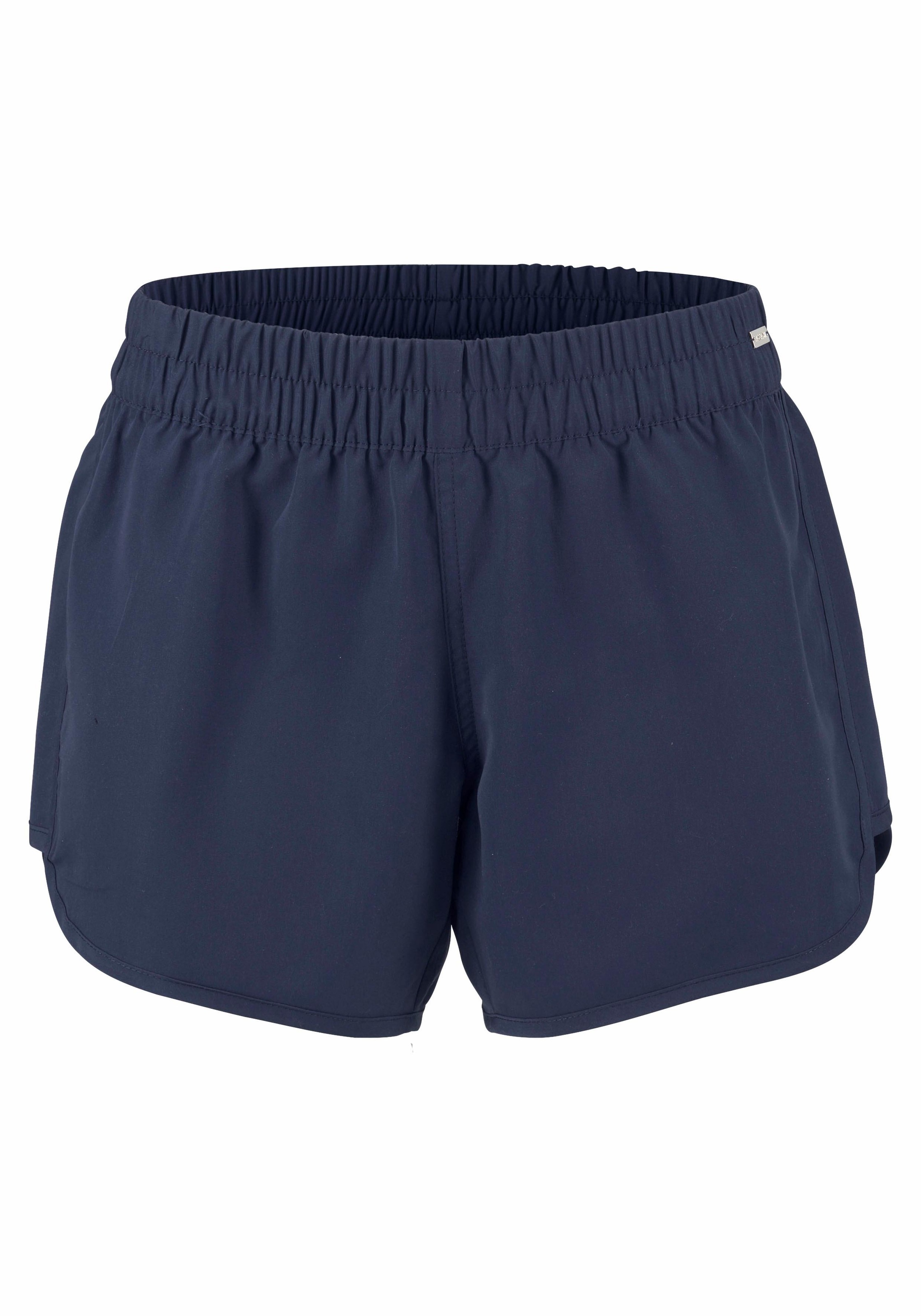 LASCANA Badeshorts, elastisches Bündchen, mit Gesässtasche, softe Microfaser-Qualität