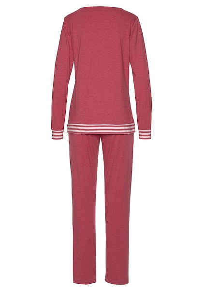 Arizona Pyjama, (2 tlg., 1 Stück), mit gestreiften Bündchen » LASCANA |  Bademode, Unterwäsche & Lingerie online kaufen