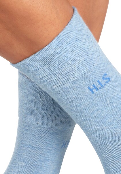 H.I.S Socken, (Packung, 12 Paar), ohne einschneidendes Gummi