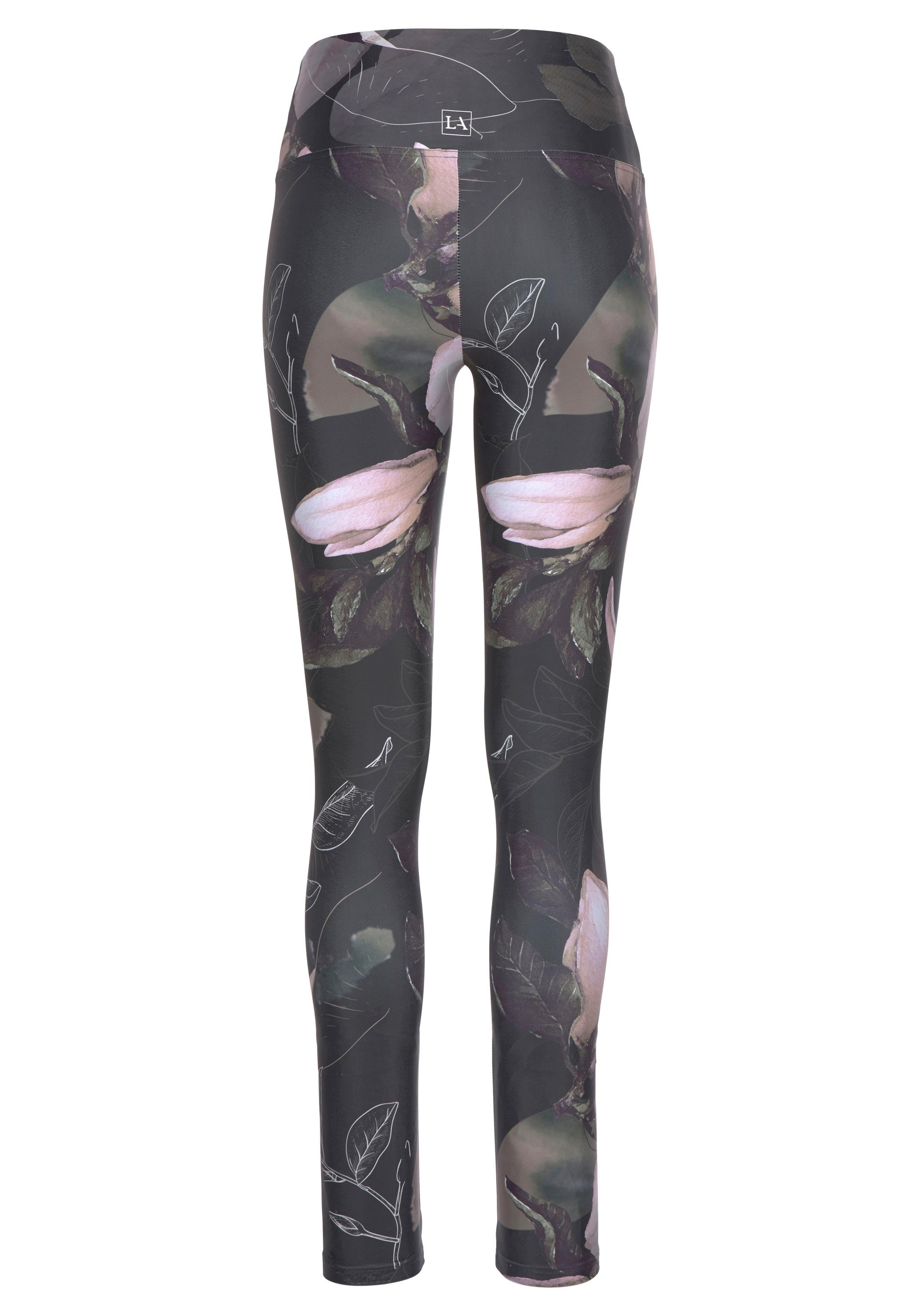 LASCANA ACTIVE Leggings »Tropical«, mit Loungewear LASCANA Blumenprint, Lingerie online Unterwäsche | abstraktem Bademode, kaufen » 