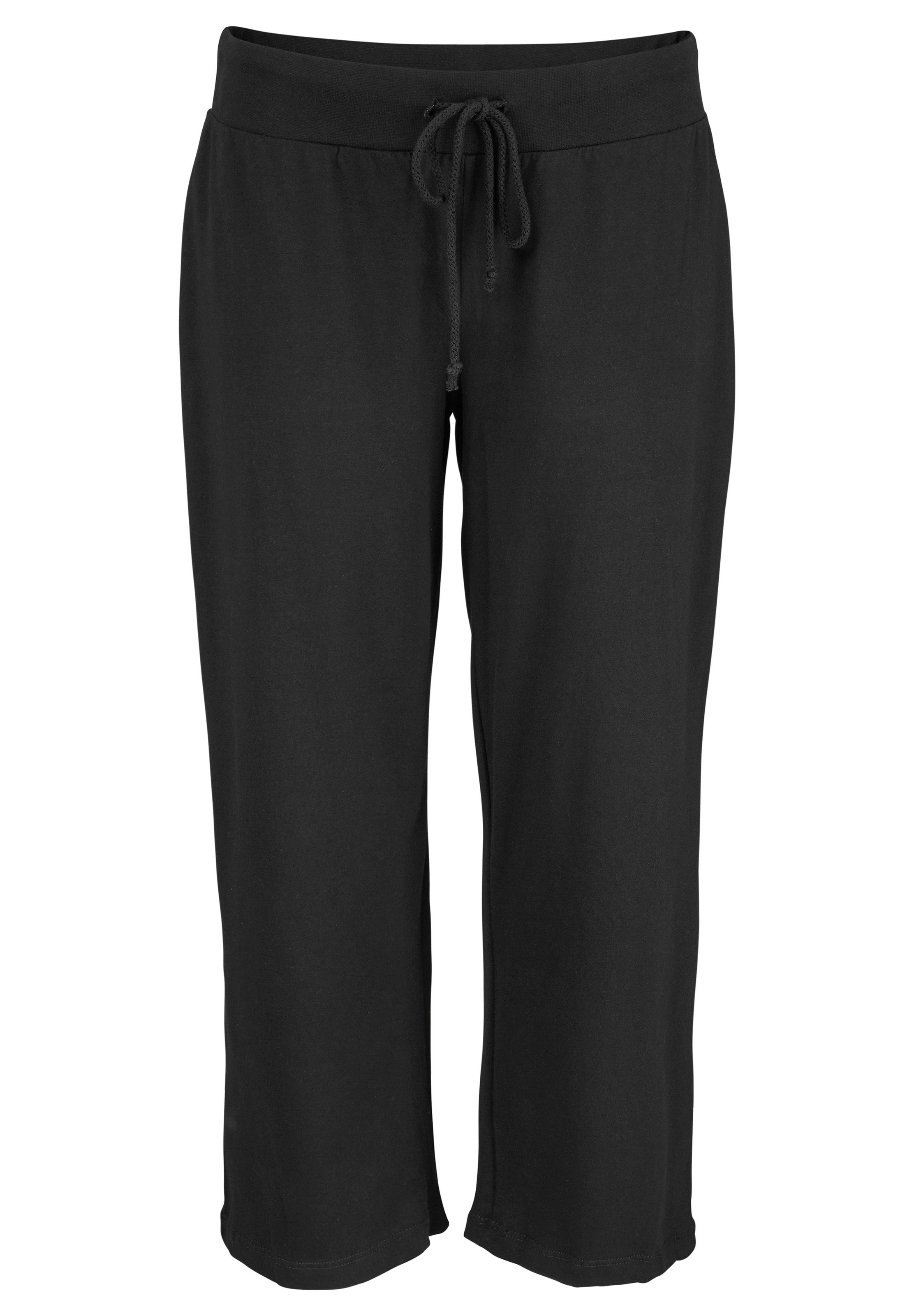 Jogginghose in günstig Kaufen-Beachtime 7/8-Strandhose, aus weichem Jersey, Wide-Leg, Jogginghose, Relaxhose. Beachtime 7/8-Strandhose, aus weichem Jersey, Wide-Leg, Jogginghose, Relaxhose <![CDATA[7/8-Jerseyhose von Beachtime. Bequemes Bündchen mit Kordelzug. Weite Beinform. Länge 