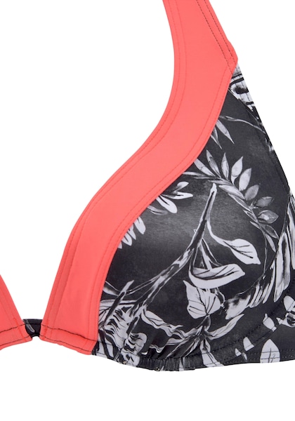 Sunseeker Bügel-Bikini-Top »Mono«, mit kontrastfarbenem Einsatz