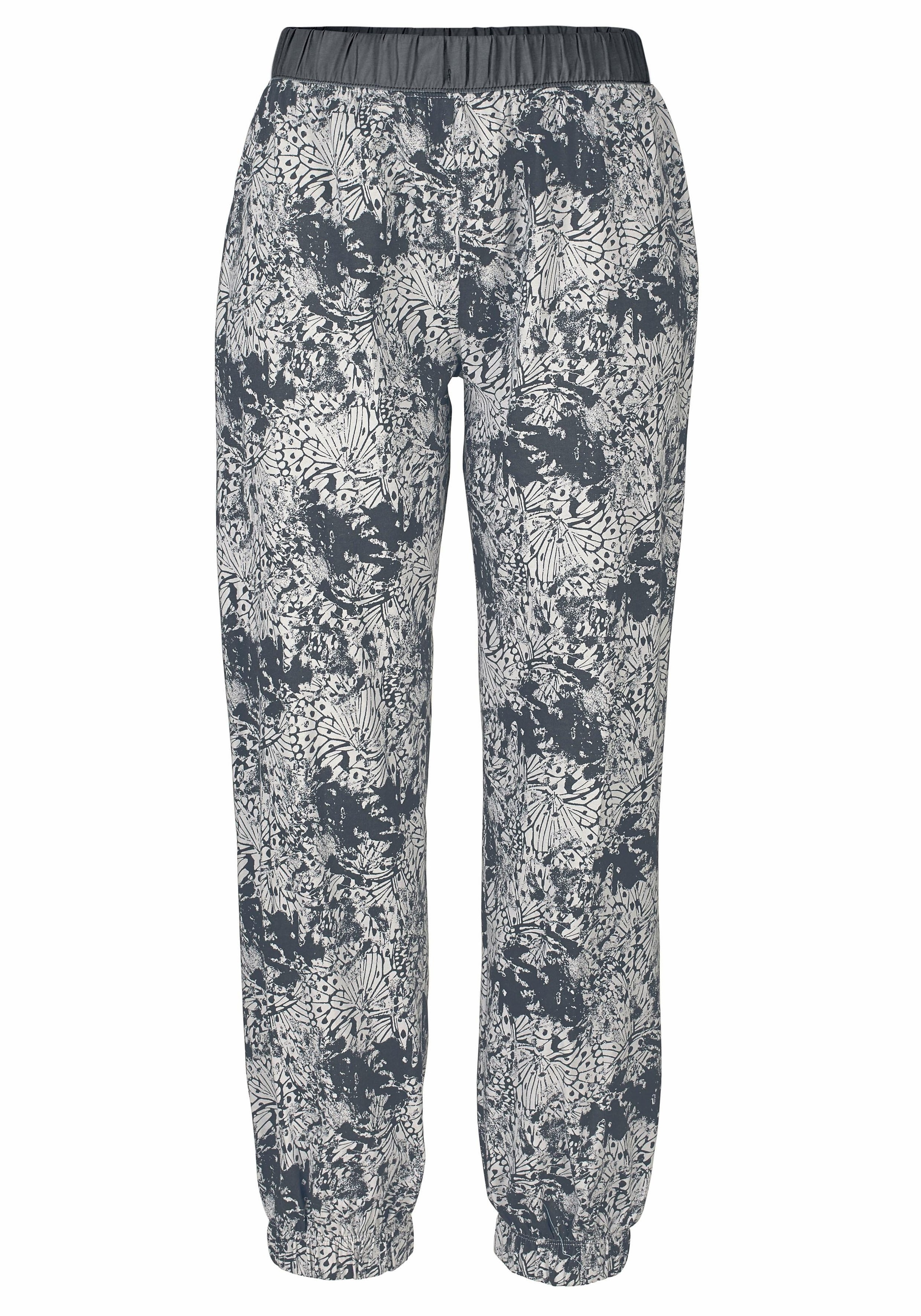 Buffalo Pyjama, (2 tlg., & Langarmshirt » gemusterter Lingerie kaufen Stück), Hose 1 | und LASCANA online Bademode, Unterwäsche passendem mit