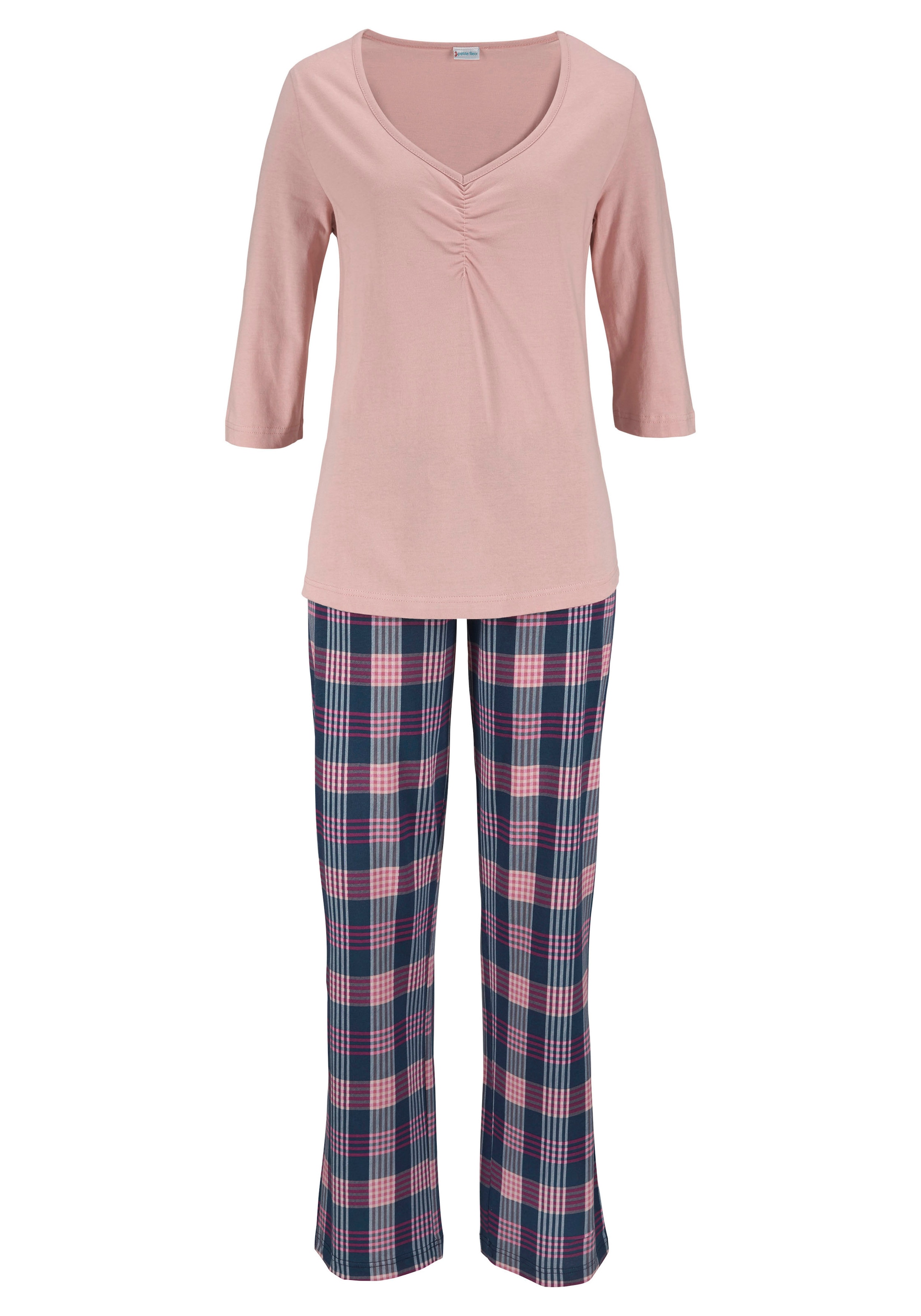 Stück), et 1 ligne » des Pyjama, mit Vivance LASCANA Muster balnéaire, de tlg., | Acheter la Karo sous-vêtements lingerie Dreams en mode des (2