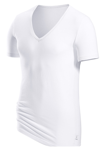 s.Oliver T-Shirt, mit tiefem V-Ausschnitt