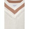 LASCANA V-Ausschnitt-Pullover, mit Streifen-Details