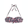 LASCANA Bügel-Bandeau-Bikini-Top »Avery«, mit floralem Design