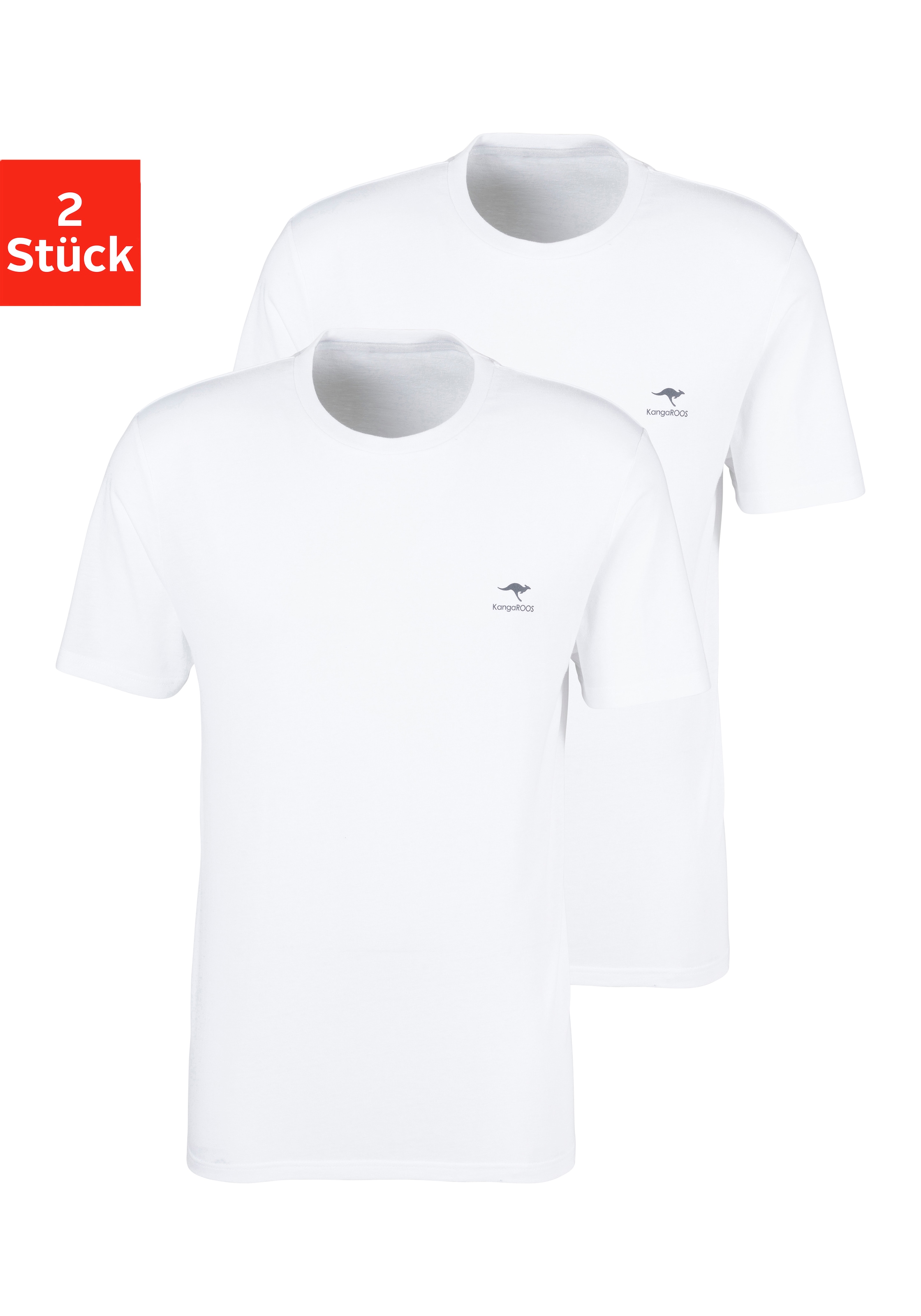 T-Shirt, Unterwäsche online Lingerie Logodruck | kaufen kleinem & KangaROOS » Bademode, mit LASCANA