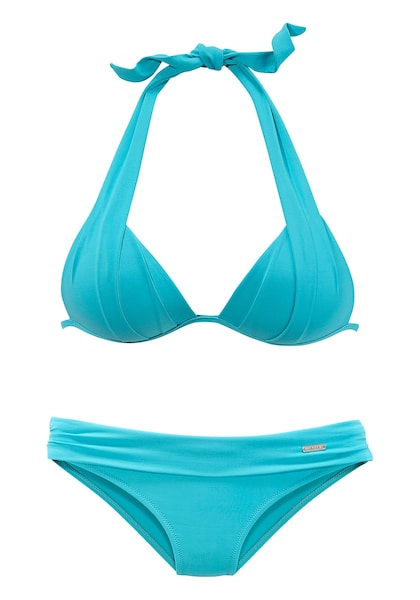 LASCANA Triangel-Bikini, mit Push-Up-Effekt