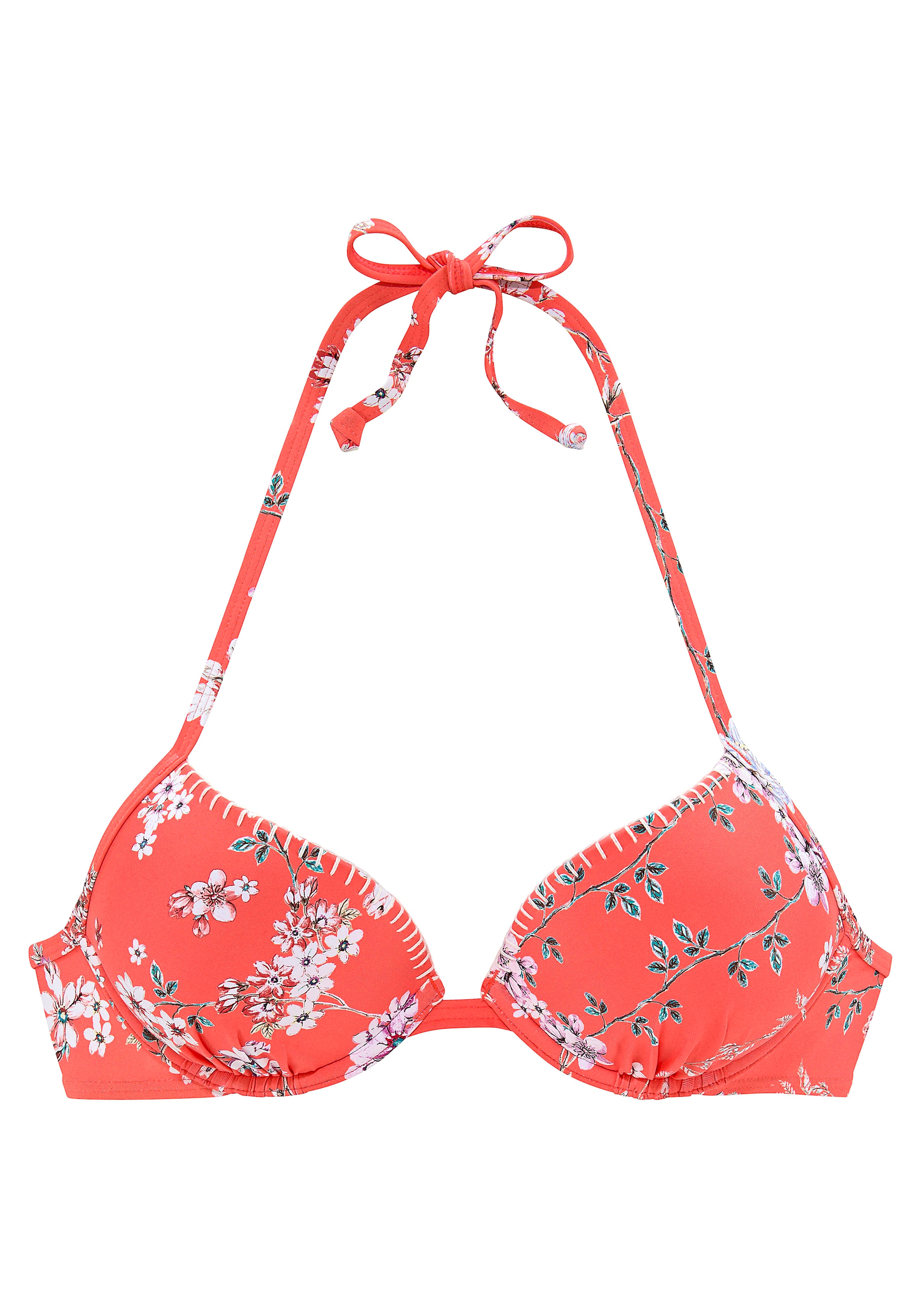 Sunseeker Push-Up-Bikini-Top »Ditsy«, mit Häkelkante