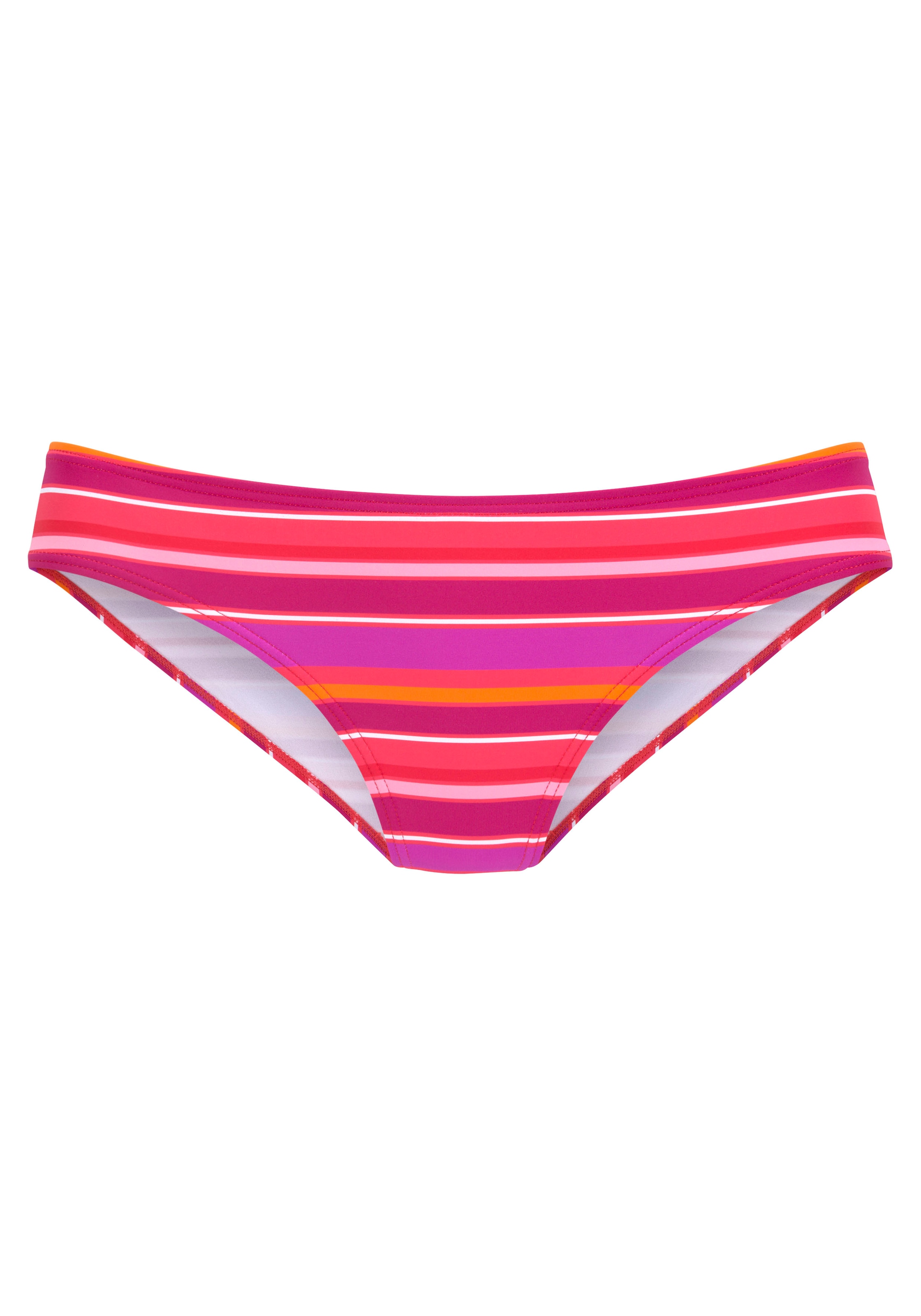 s.Oliver Bikini-Hose »Fun«, in klassischer Schnittform und trendigem Streifen-Design