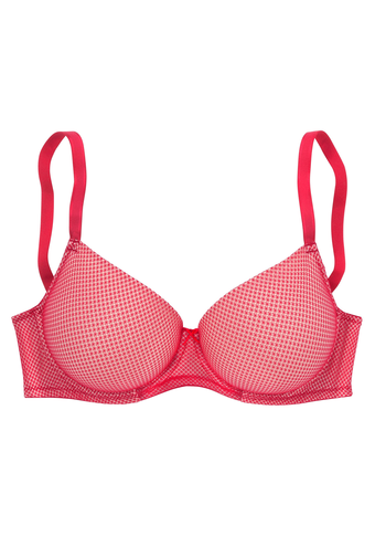 LASCANA Schalen-BH »Invisible Pink«, mit Spacer-Schalen, perfekt unter weisser Kleidung, Basic Dessous