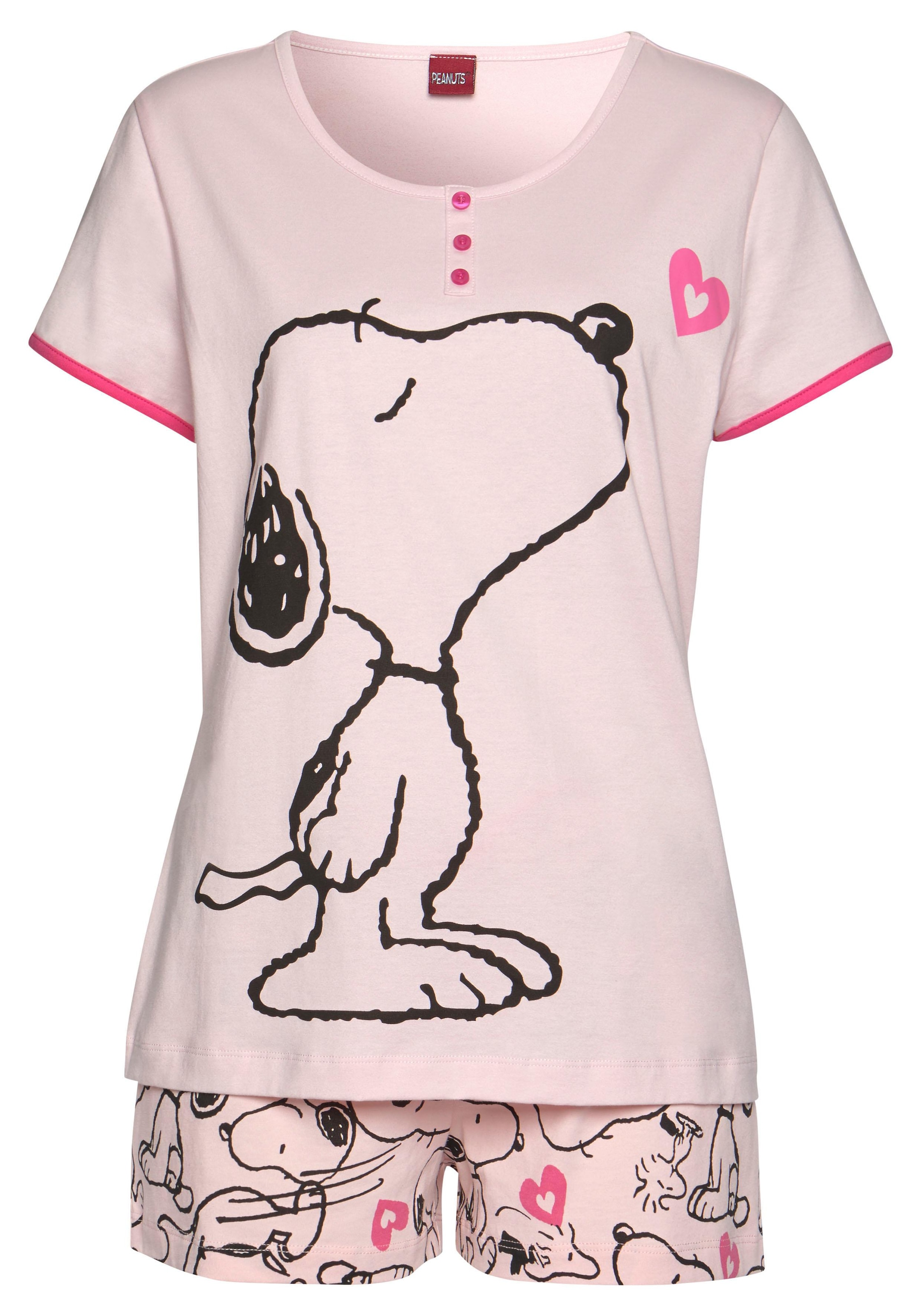 Peanuts Shorty, » Stück), online mit Lingerie (2 & 1 Unterwäsche LASCANA kaufen | tlg., Snoopy-Herz-Print Bademode